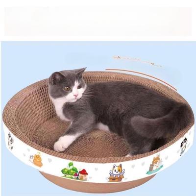 Cat Claw Board מוצרי חיות מחמד קרש גלי לוח חתול Claw Board משולב קערה אנכית סוג ללא נפילה צ'יפ טופר מיל צעצוע חתול