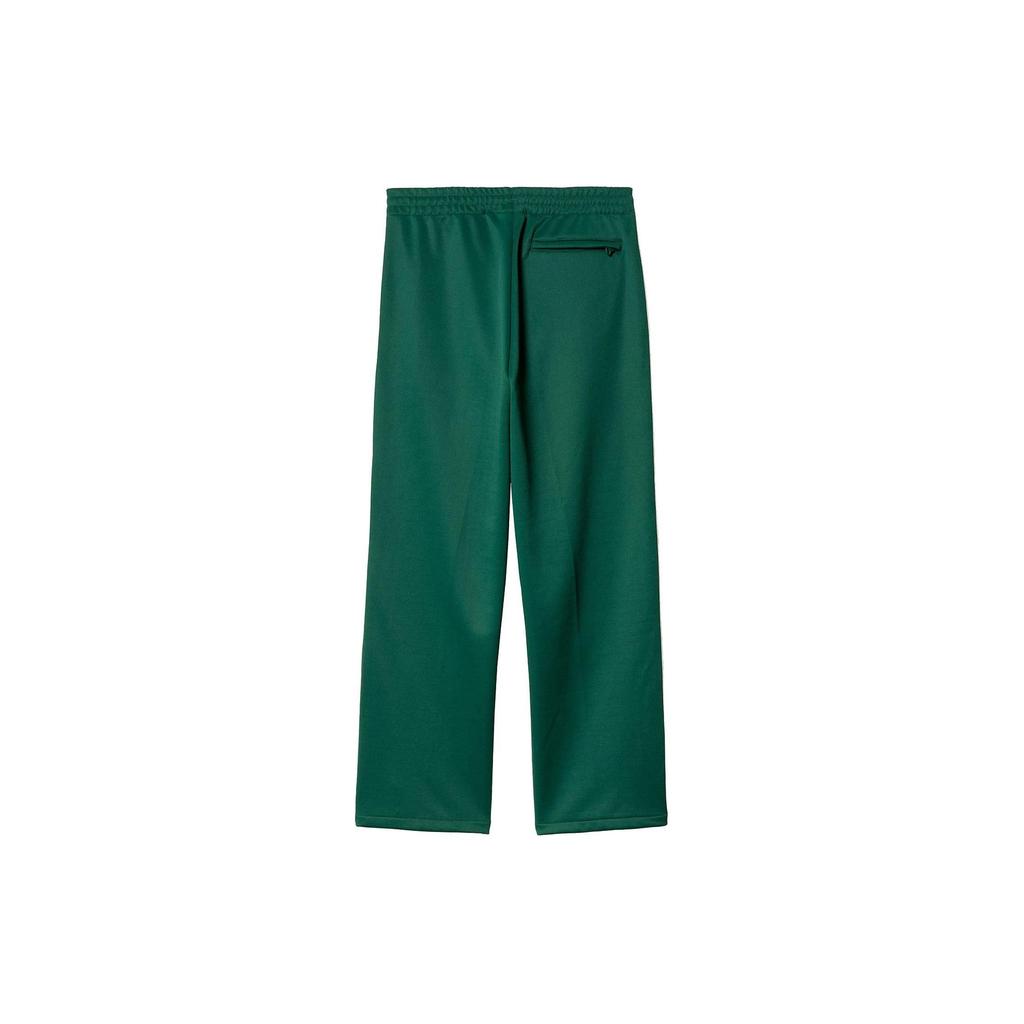 Carhartt WIP Solid Color Elastic Striped Straight Leg Casual Pants Men bottoms Green I033089-20A-XX