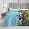 Czech Cartoon Krtek Mole Blanket Spring  Cozy Throw Blanket For Boy Girl Chair Sofa Bed Flannel Bedspread Bed Cover