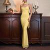 Summer New Mesh Fishbone Tube Top Dress, Sexy Temperament Muse Backless