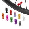 2Pcs Bicycle  Valve Caps Bike  Valve Stem Caps Bike  Valve Tube Tyre Gas Nozzle Cover for MTB Road Bicycle