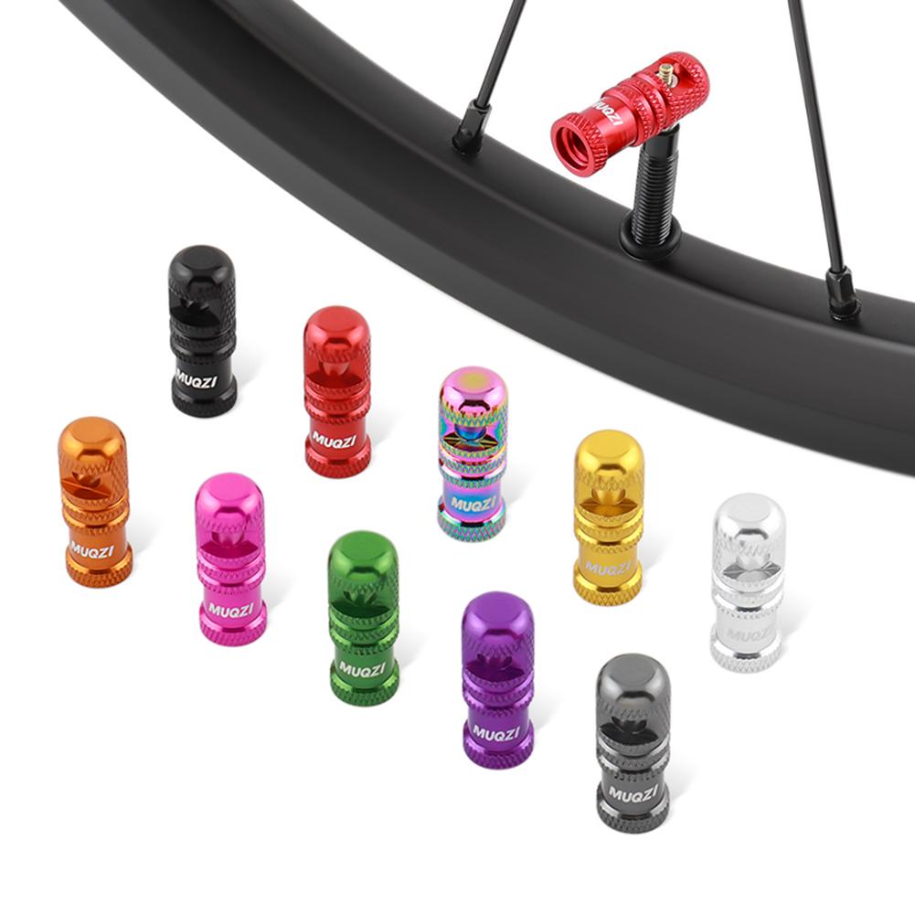 2Pcs Bicycle  Valve Caps Bike  Valve Stem Caps Bike  Valve Tube Tyre Gas Nozzle Cover for MTB Road Bicycle