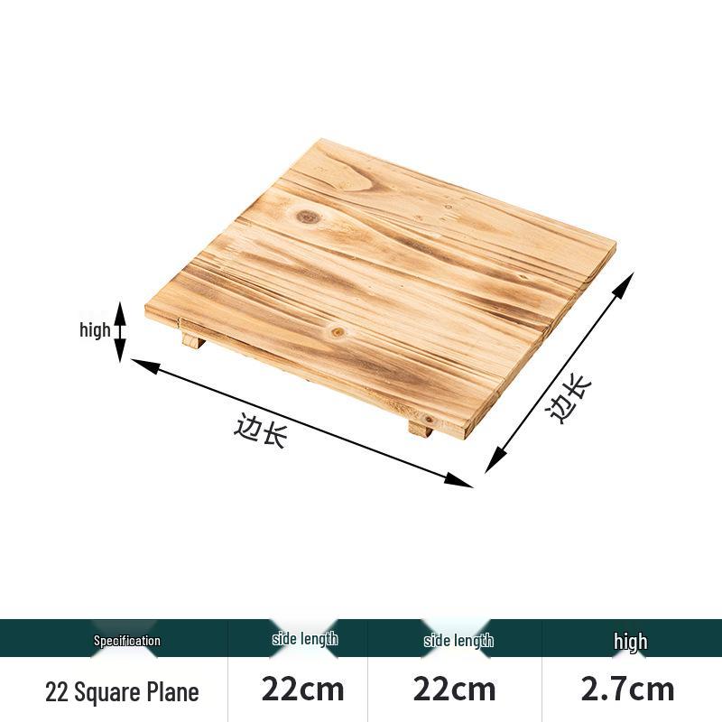 Heat-Resistant Wood Mat for Clay Pots and Stone Bowls – Anti-Scald, High-Temperature Insulation for Teppanyaki and Casserole Dishes