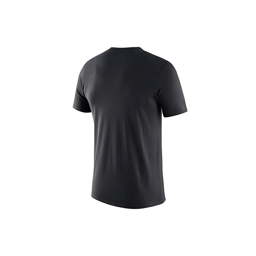 Nike טי שירט שרוול קצר NBA Dri-Fit ברוקלין נטס גברים טופים שחור CV1219-010
