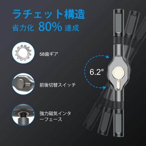 24-Piece Ratchet Screwdriver Set with S2 Steel Bits, Lightweight Aluminum Handle, for Home Appliances, Automotive, and DIY