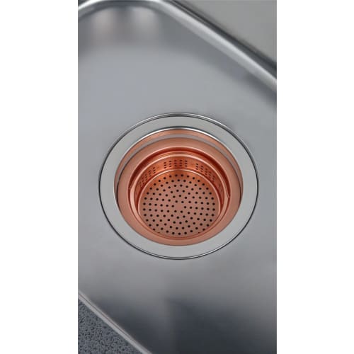 KAKUDAI Kitchen Drain Shallow Basket, Sterilizing and Antibacterial Type, 451-208