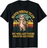 Funny Design Funny Sloth Hiking Tee Shirts Gift Unisex T-Shirt