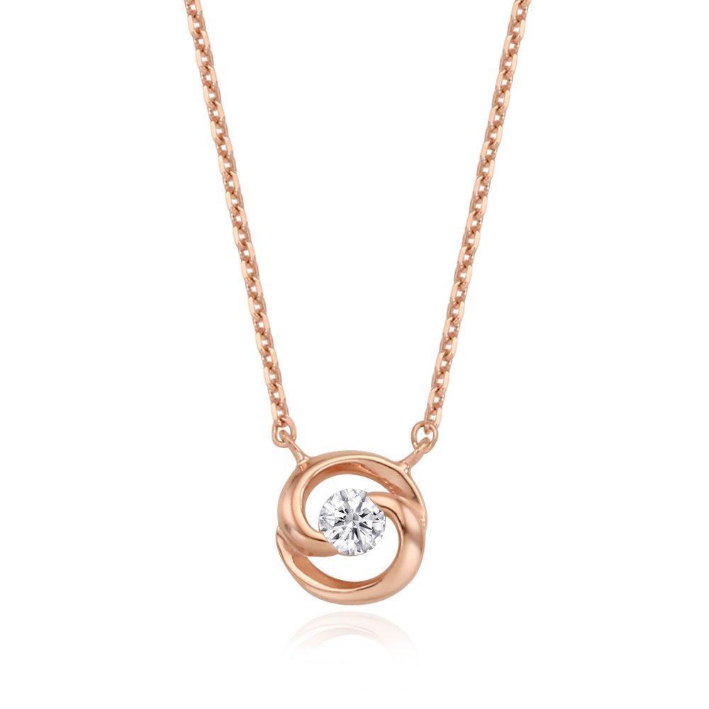[Stonehenge]] Silver Necklace Sc1564