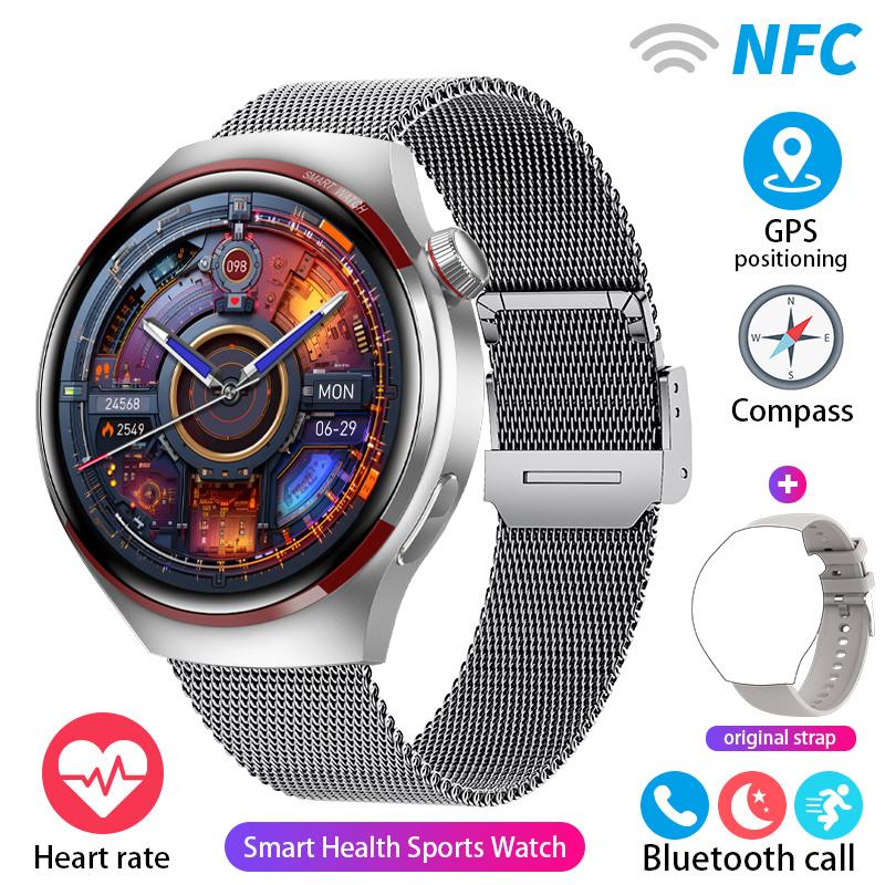 2024 For Watch Pro Smart Watch Men GPS Tracking AMOLED 360*360 HD Screen Bluetooth Call Sports Smart Watch
