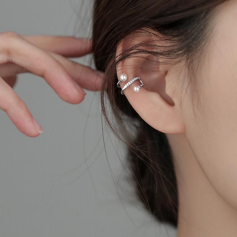 New Personalized Ear Bone Clip Without Ear Hole Temperament, High-end Feeling, Simple Ear Clip