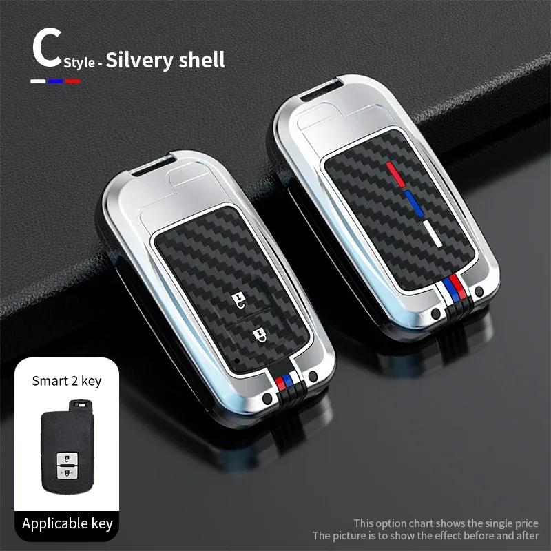 2 3 4 Buttons Car Key Case Cover For Toyota Camry Corolla RAV4 Highlander Avalon 2015 - 2017 Control Protector Shell Holder