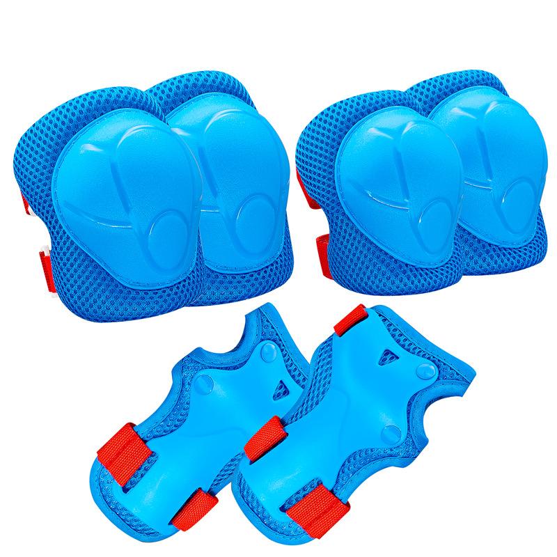 Children's balance bicycle mine protective gear ski skating wheel skateboard knee brace combination sports protective gear