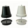 Iron Tea Light Warming Stand with Unpowered Design, Lower Tray, and Covered Upper Section for Bedroom or Office Placement