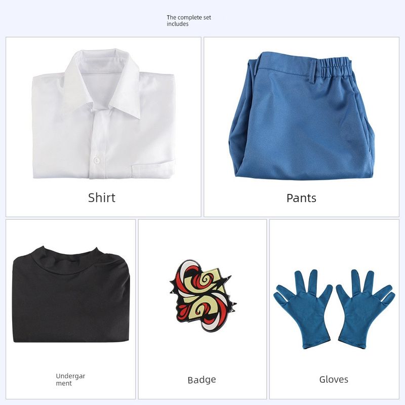 Sk8 the Infinity Skateboard Cosplay School Uniform Langa Hasegawa Anime Costume