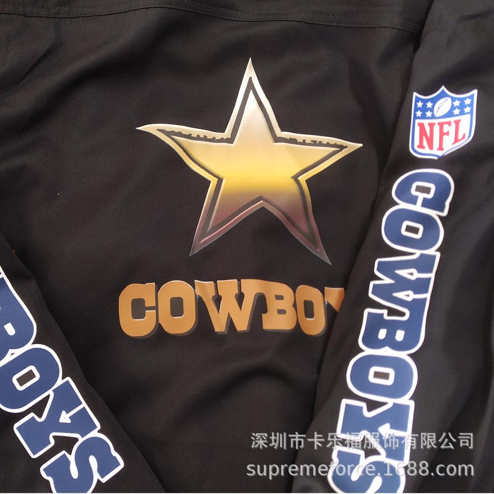 American football team football jersey Philadelphia Eagles jersey autumn and winter velvet cotton jersey sports jacket men's jacket