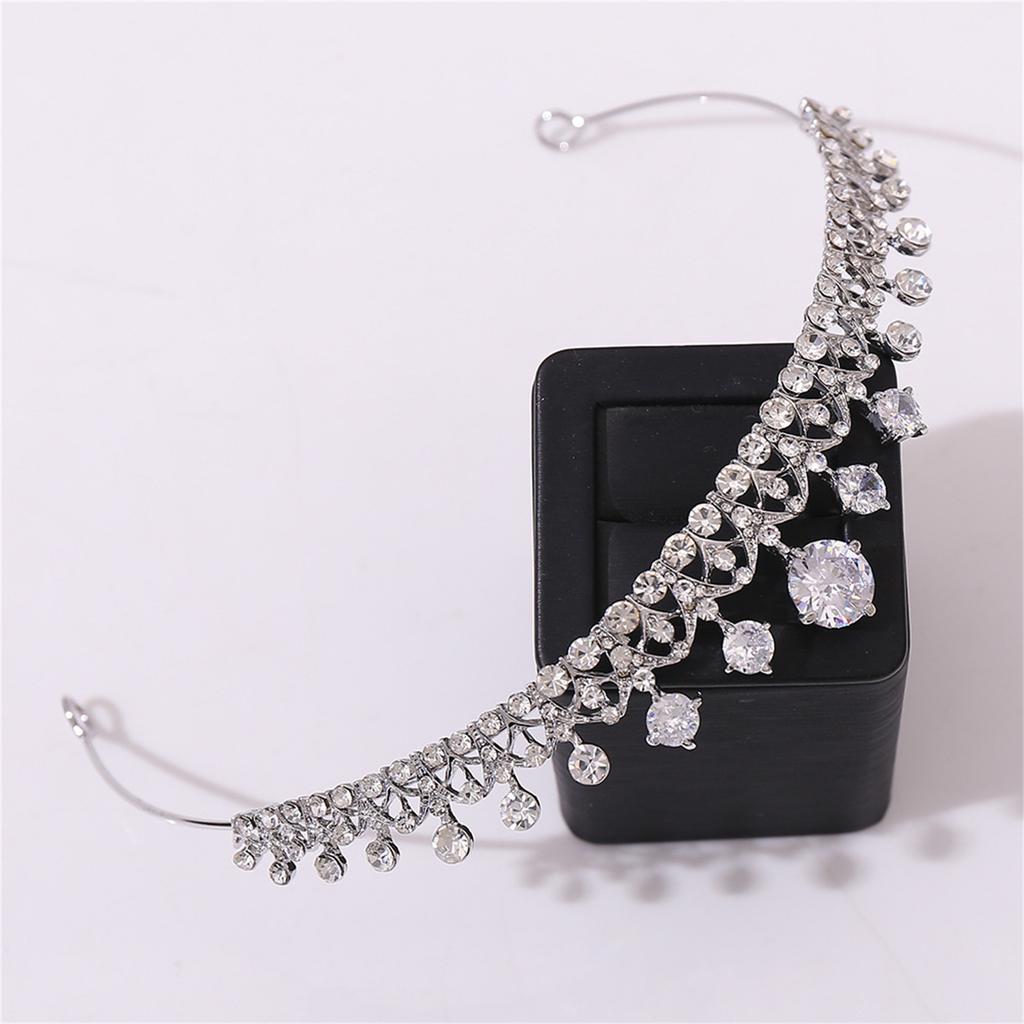 Rhinestones Crystal Crown Tiaras Wedding Bridal Hair Jewelry Gifts Accessories Girl Princess Queen Party Headband