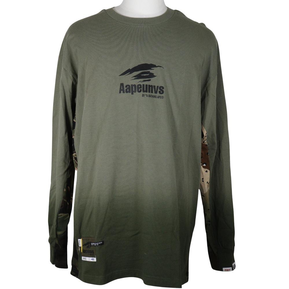 

A BATHING APE Long-sleeved T-shirt cotton mens Used