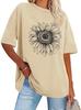 Womens Oversized Tshirt Graphic Tees Crew Neck Summer Short Sleeve Loose Fit Tops 2026