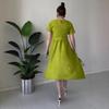 2025 Summer French Casual Loose High-Waisted Slimming Dress for Women