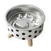 Slow Eating Bowl for Cats Elevated Cat Bowl, Removable Stainless Steel Inner Feeder Pet with Non-slip Stand Small Dogs Neck Protection