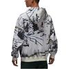 Jordan Brooklyn Fleece Lined Pullover All Over Print Hooded Sports Long Sleeved Sweatshirt Men's HV1051-133
