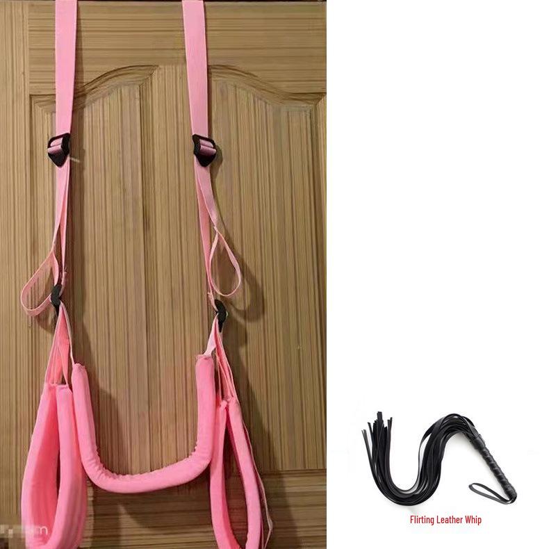 Leather Plush Door Cushion Swing - Adult Fun Alternative Toy