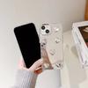 Iphone16Plus Mirror Mobile Phone Case Is Suitable For Apple 17Pro Love Light Luxury 15 Women'S 12 Niche Xsmax