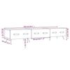VidaXL Meuble TV noir 150x36x30 cm bois d'ingénierie 829125