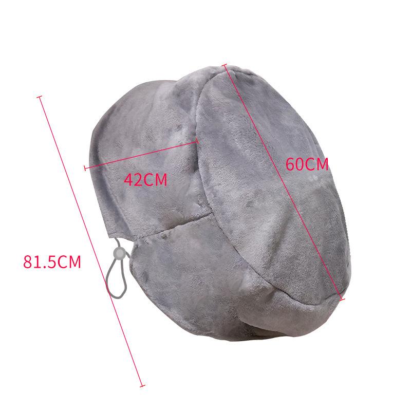 

2026 Pet Nest Pad Cat and Dog Stroller Blanket Warming Pad Stroller Mat Windproof Cover Cat and Dog Bed Pad Pet Supplies серый