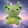 Kawaii Bogur Alien Cat Plush Toys Animal Green Alien Cats Soft Stuffed Plushie Doll for Kids Fans Collection Gift