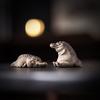 Mini Crocodile Tea Pet Handmade Crocodile Statue  Tea Ceremony Tea Play Home Boutique