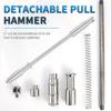 Dents Repair Tool Universal Stainless Spring Loaded Dents Repair Hammer Auto Body Dents Repair Puller Detachable