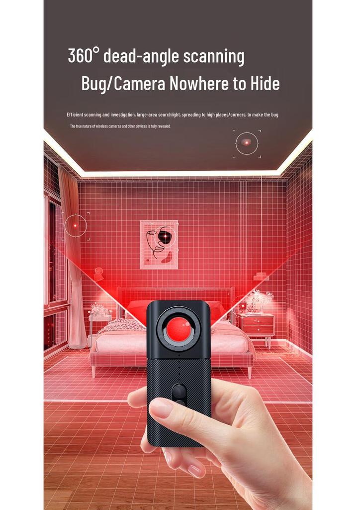 Signal Detector: Anti-Peeping, Anti-Theft, Multi-Purpose Security Alarm