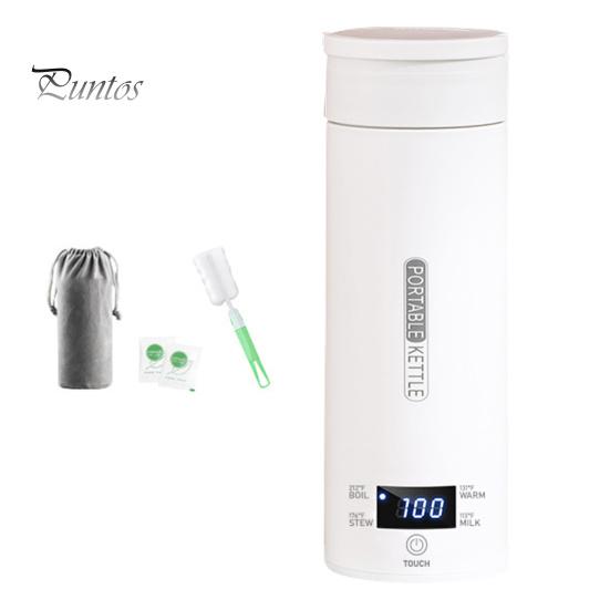 

Электрический чайник для путешествий объемом 500 мл с вилкой США, 4 температурных режима по Фаренгейту, ЖК-дисплей, автоматическое отключение, 110 В, небольшой портативный водонагреватель US Plug