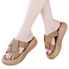 Hausschuhe Damen 2025 neue Mode vielseitig lässig weiche Sohle Temperament dicke Sohle erhöhend rutschfest bequem Sandalen Damen