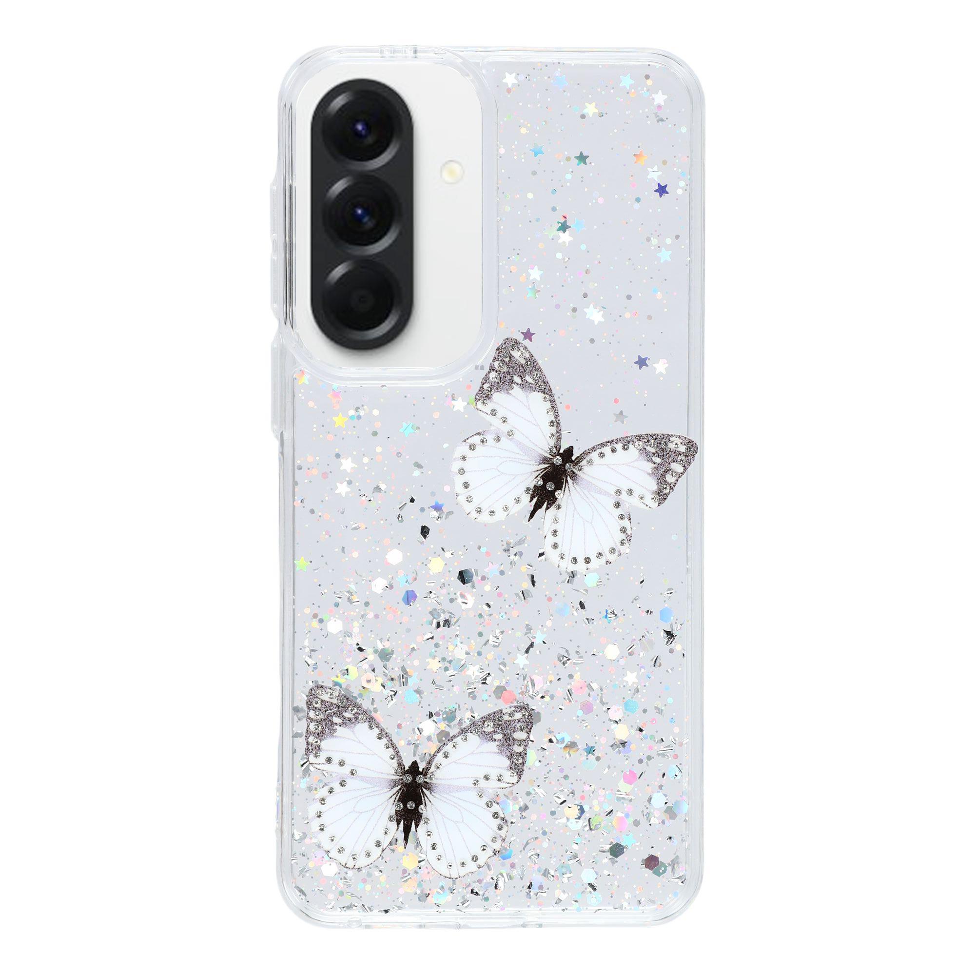 

For Samsung Galaxy A37 5G Case Epoxy PVC Butterfly TPU Aesthetics Phone Cover