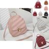 Mini Mochila Feminina Mochila de Couro PU Mochila Escolar Bolsa de Mão Bolsas de Ombro