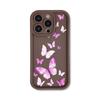 Purple Butterfly for iPhone17 ProMax Mobile Phone Case 16 Apple 17 Matte 14/15 Premium 13 Factory
