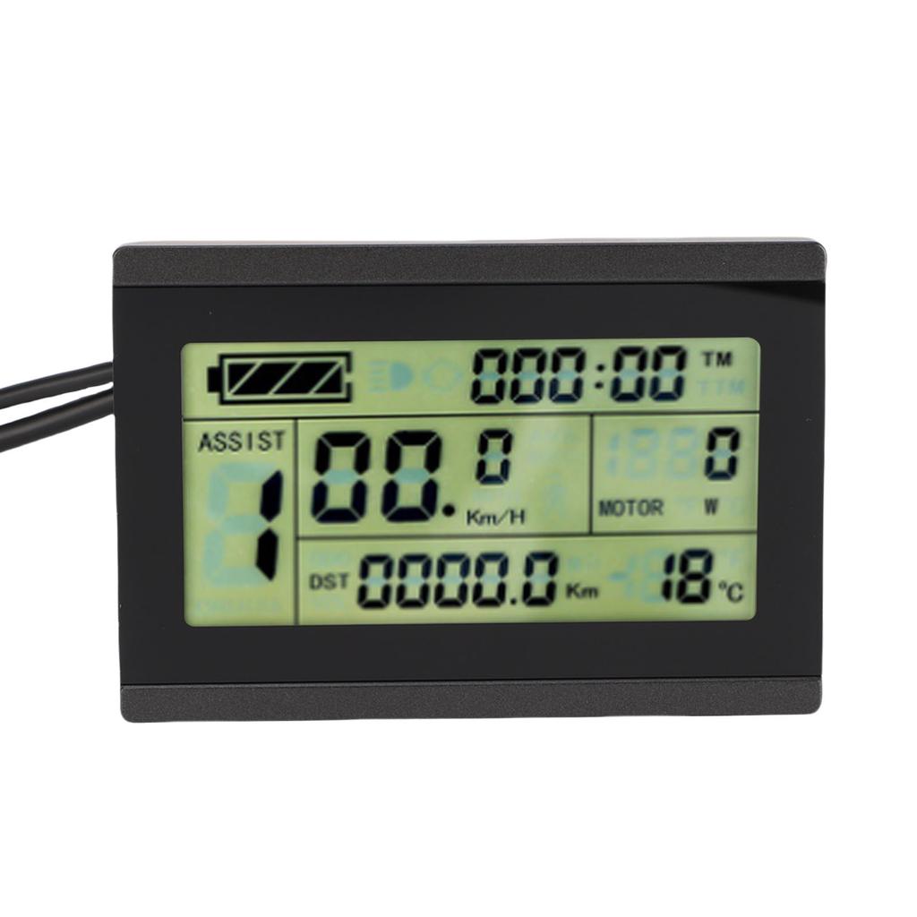 Mountain Bike Display Meter Color Screen Cycling Control Panel for Electric Bikes Scooters SM Connector