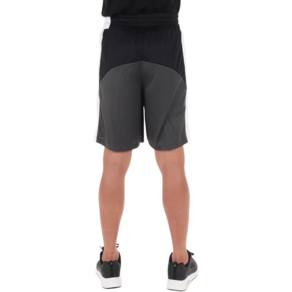 Nike Szorty z ściągaczem i logo Color-Block Męskie Spodnie Czarne Szare DQ5827-010