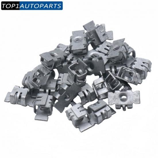 30X Radiator Grille Nut 11570654 15686142 15703799 For Chevrolet Cadillac