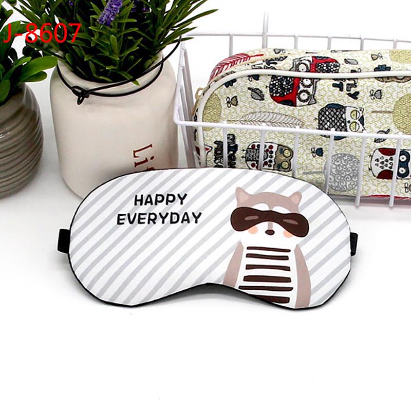 1pc Cotton Creative Lovely Cartoon for Eye Travel Relax Sleeping Aid Eye Patch Shading Eye Mask Sleeping Mask Eyepatch Eye Cover
