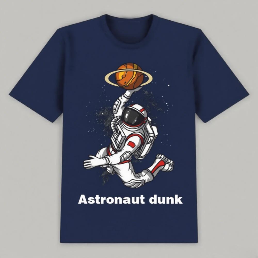 Fashion High-quality Short-sleeved and Couples Leisure Cotton Street Daily Style Best-selling Light Comfortable Printed T-shirts