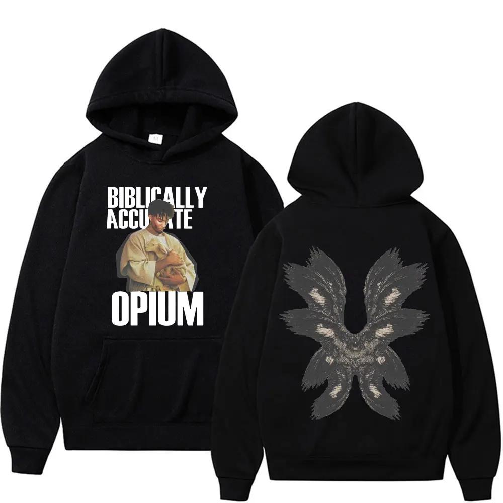 Playboi Carti I AM MUSIC Logo Hoodie Opium Ken Carson Narcissist Tour Antagonist Rap Sweatshirt Men Casual loose Oversized Hoody