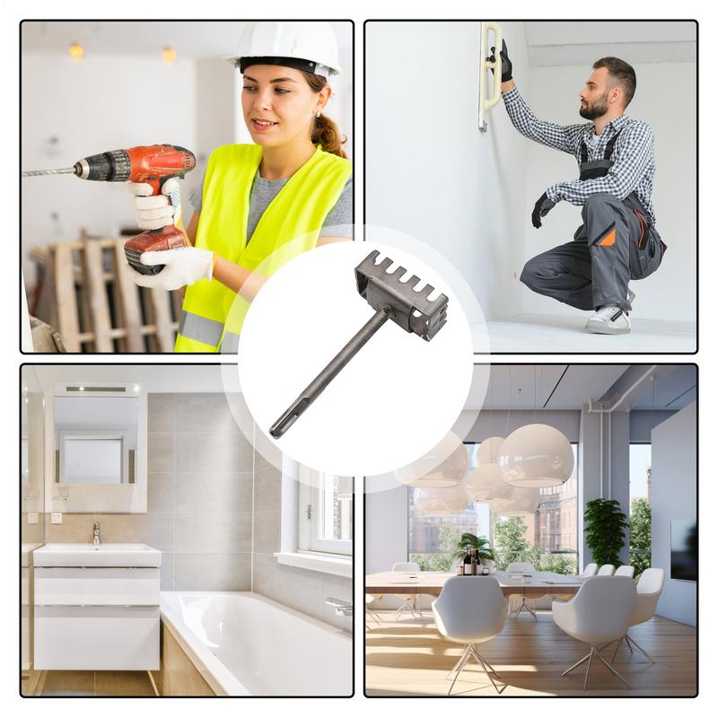 Outlet Cutter Oscillating Tool Outlet Box Cutter Ergonomic Oscillating Punch Rectangular Hole Saw For Precision Mortising