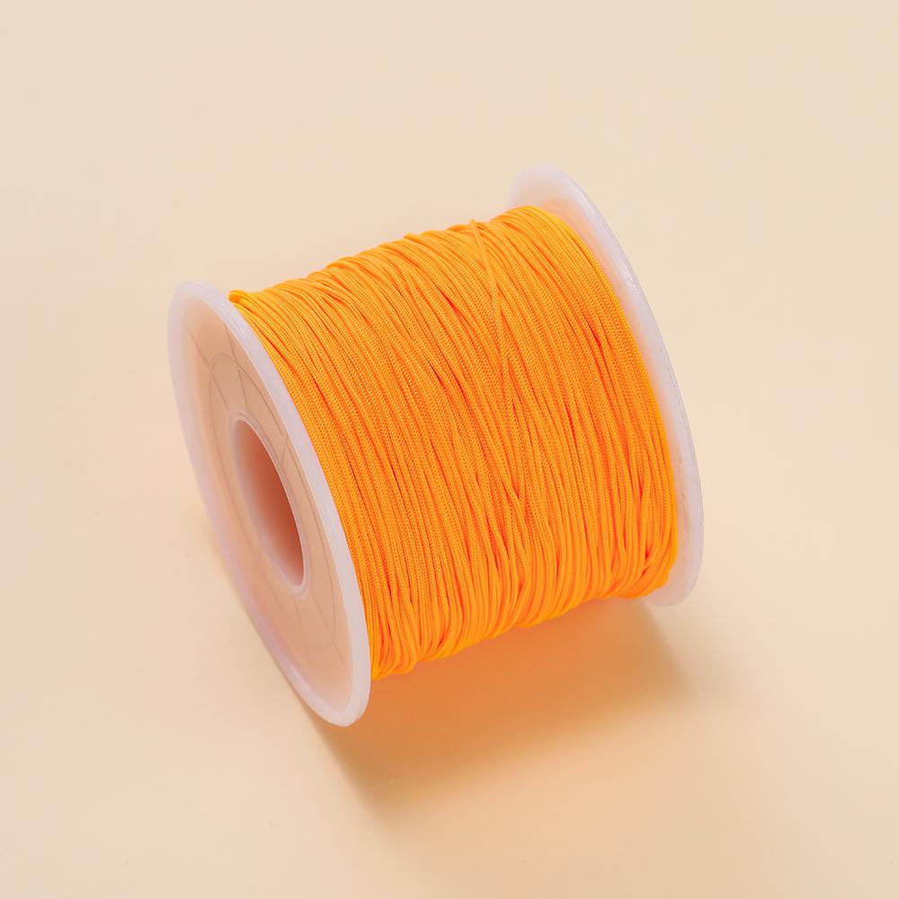 10m/Roll 0.6m #73 Nylon Thread Cord String for Jewelry Making Handmade Woven Rope Jade Thread Bracelet Necklace Handmade Craft