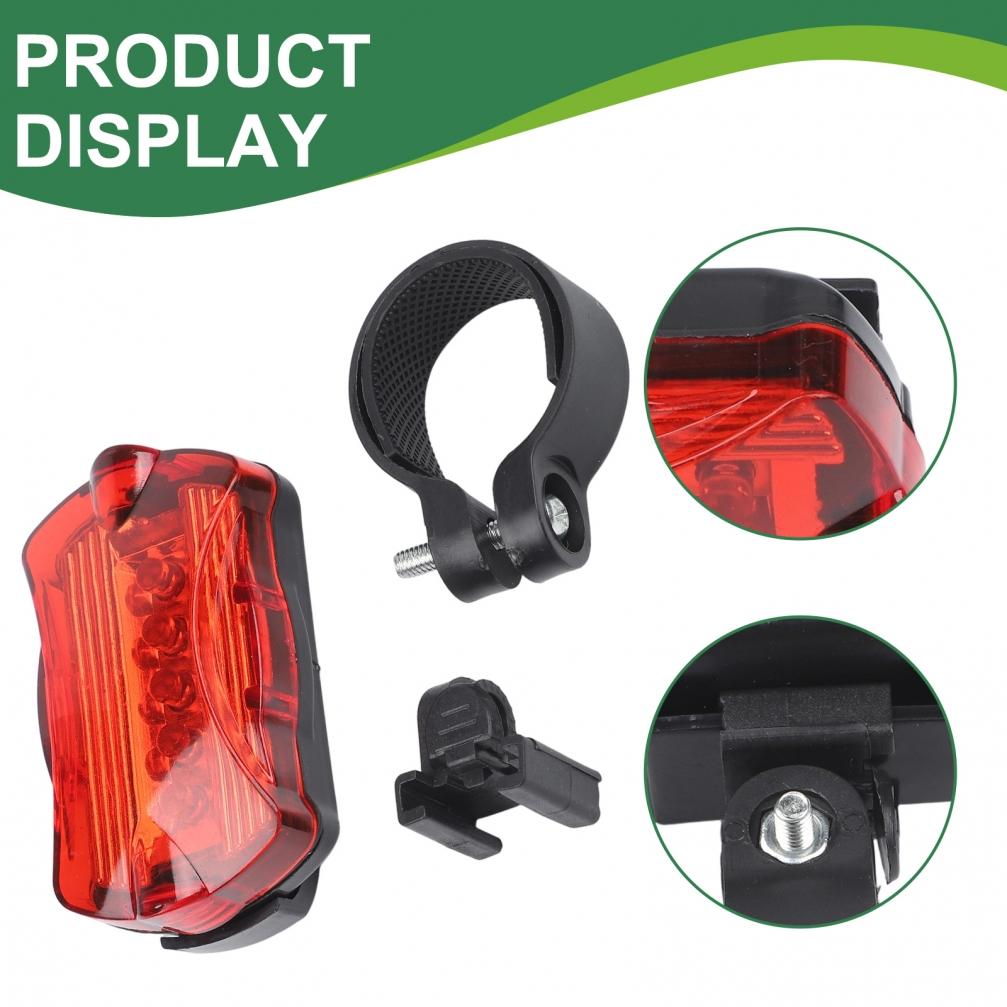 Bicycle Bike Rear Tail Light Bike Flashing Plastic