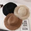 Style Versatile Hat Straw Woven Unique Brim Design Solid Color Hats Sunshade
