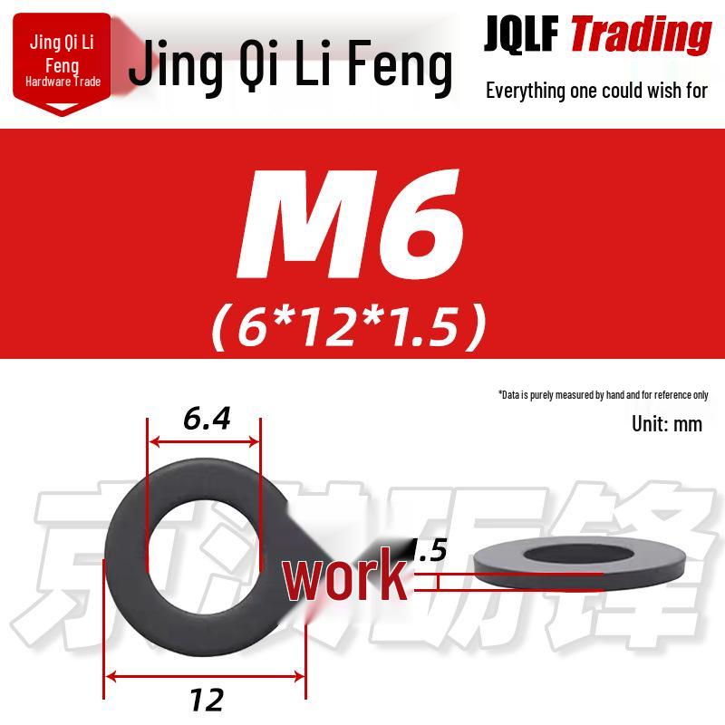 GB97 High Strength Flat Washer: M4-M72 Enlarged, Thickened Metal Washer