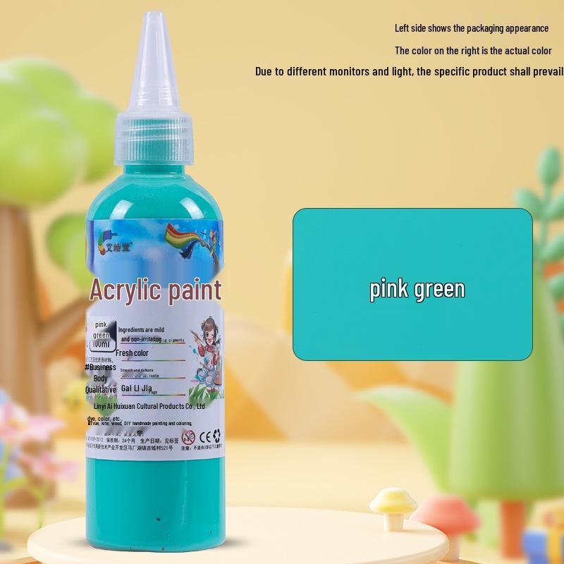 100ml Acrylic Paint for Plaster Doll, Fluid, Graffiti, Wall & Art Painting